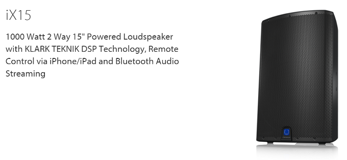 iX15   Portable Speakers   Loudspeaker Systems   Turbosound   Categories   MUSIC Group-01.png